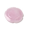 Natural Rose Quartz Worry Stones G-E586-01D-3