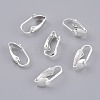 Brass Clip-on Earring Findings KK-Z007-30S-1