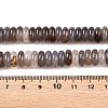Natural Grey Agate Beads Strands G-T138-71-5