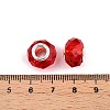 Transparent Glass European Beads GPDL-N004-D14mm-B04-3