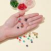 350Pcs 7 Colors Electroplate Glass Beads EGLA-YW0001-10-7
