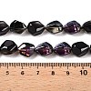 Electroplate Glass Beads Strands EGLA-T021-10K-4