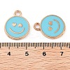 Alloy Enamel Pendants PALLOY-S192-04G-03-3
