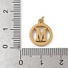 304 Stainless Steel Charms
with Jump Ring LS-STAS-R001-02G-M-3