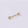 316 Surgical Stainless Steel Tongue Rings WGF0CE1-06-1