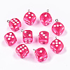 Transparent Epoxy Resin Pendants LS-X-CRES-N025-12A-A04-1