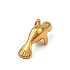 Ocean Theme 304 Stainless Steel Charms STAS-I356-03G-04-2
