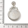 Dyed Natural Green Chalcedony Pendants G-S001-03P-4