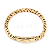 304 Stainless Steel Wheat Chain Bracelets STAS-L692-001G-1