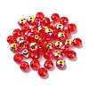 AB Color Plated Glass Beads EGLA-P059-03A-AB01-1