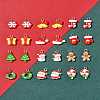 24Pcs 12 Styles Christmas Theme Opaque Resin Pendants RESI-FS0001-86A-9