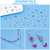 300Pcs 10 Styles 304 & 201 Stainless Steel Fancy Bead Caps STAS-UN0042-71-5