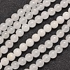 Natural Malaysia Jade Bead Strands G-A146-6mm-A29-3