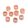 Iron Dreadlocks Beads Hair Decoration X-IFIN-S696-110RG-1