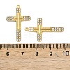 304 Stainless Steel Rhinestone Pendants STAS-P419-11G-02-3
