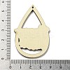 Wood Pendants WOOD-M012-01C-3