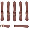 6Pcs PU Imitation Leather Belt Buckles LS-AJEW-FG0001-57-1