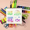 PVC Plastic Clear Stamps DIY-GL0004-56-4