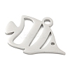 Non-Tarnish 304 Stainless Steel Pendants STAS-B056-10P-07-2