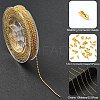 1 Roll Iron Ball Bead Chains CH-YW0002-04G-4