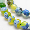 Natural Fire Crackle Agate Bead Strands X-G-K166-06F-10mm-08-3