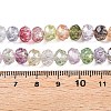 Transparent Glass Beads Strands GLAA-T023-8mm-A15-4