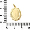 Brass Enamel Pendants KK-P303-04G-3