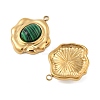 Synthetic Malachite Pendants STAS-P380-15G-03-2