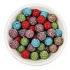 Pave Disco Ball Beads RB-Q195-14mm-M-5