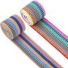 4 Yards 2 Styles Nylon Elastic Ribbon OCOR-CA0001-07-1