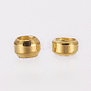 Brass Crimp Beads E002-NFG-2
