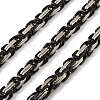 201 Stainless Steel Byzantine Chains SA-E001-14BP-05-1