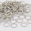 Tarnish Resistant 304 Stainless Steel Open Jump Rings STAS-N015-04-12x1.2mm-2