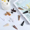 8 Styles Resin Buttons BUTT-GF0003-97-4