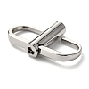 Zinc Alloy DIY Bags Adjustable Clasps Accessories PALLOY-A068-04P-3