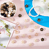 150Pcs 3 Styles Transparent Resin Pearl Beads RESI-PA0001-02B-3