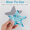 Ocean Theme Waterproof PVC Plastic Stickers DIY-WH0029-65-3