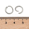 Tarnish Resistant 304 Stainless Steel Open Jump Rings STAS-E066-08-10mm-3