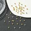SHEGRACE Flat Round Brass Beads XGRPCU423-294G-4