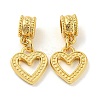 Tibetan Style Alloy European Dangle Charms PALLOY-F199-38G-1