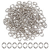 200Pcs Oval Tibetan Style Alloy Bead Frame TIBE-ME0001-12-1