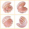 Shell Shape Porcelain Jewelry Plate AJEW-WH20080-08B-5