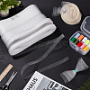 4Rolls 4 Styles Resin Fiber Netting for Garment Accessories DIY-NB0013-75-5