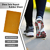 Rectangle Rubber Anti Skid Rubber Shoes Bottom DIY-WH0542-49H-6