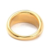Ion Plating(IP) 304 Stainless Steel Finger Rings RJEW-F115-04C-G-2