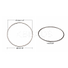 Tarnish Resistant 304 Stainless Steel Linking Ring LS-X-STAS-T047-15C-2
