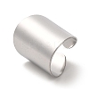 Non-Tarnish 304 Stainless Steel Open Cuff Ring RJEW-Z015-02P-1