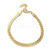 304 Stainless Steel Snake Link Chain Bracelets for Women BJEW-F488-22G-4