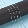 Tarnish Resistant 304 Stainless Steel Cable Chains CHS-R003-0.4mm-2