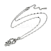 Brass Micro Pave Black Cubic Zirconia Snake Pendant Necklaces NJEW-K280-08P-2